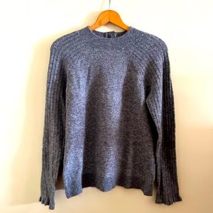 A&F Mockneck Light Knit Sweater